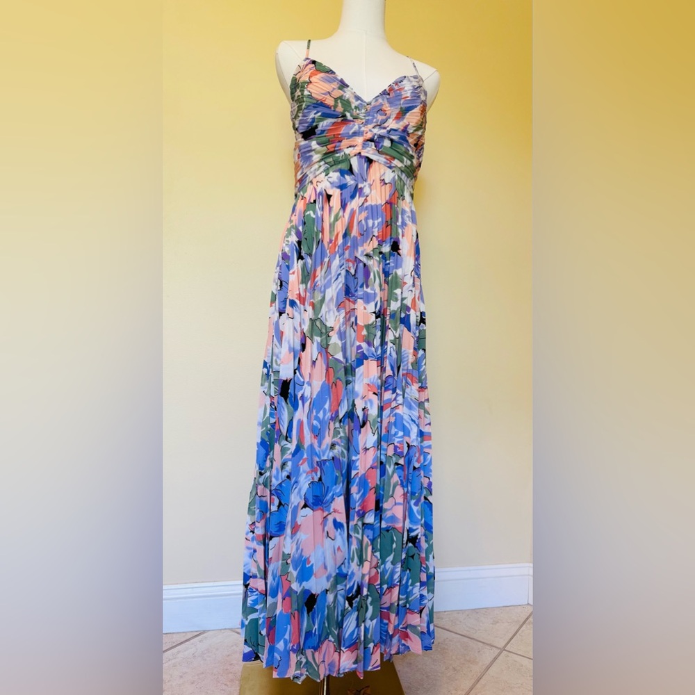 Astr Multicolor Floral Maxi Dress